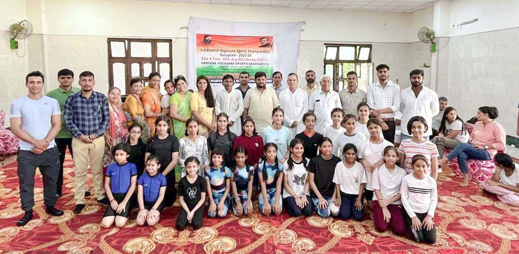 District level Yogasan Sports Championship organized